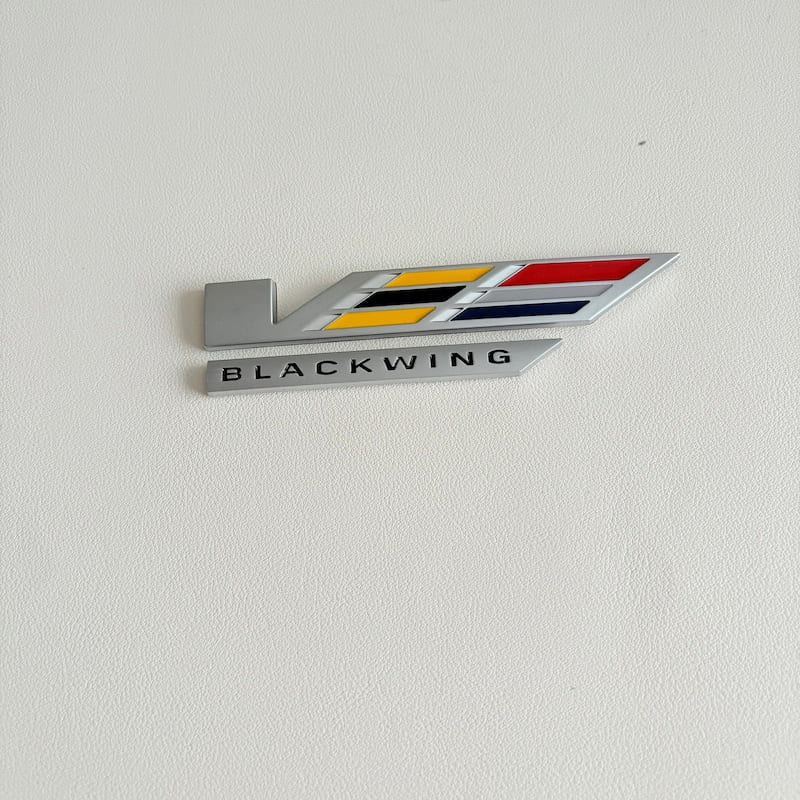 Cadillac Blackwing Metal Emblem 5 Cadillac Blackwing Metal Emblem - Image 5