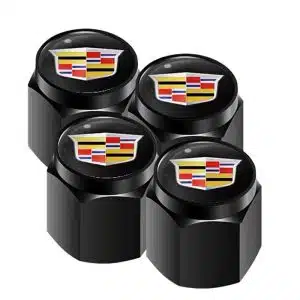 cadillac tire valve stem caps